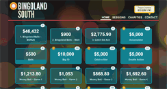 Desktop Screenshot of bingolandsouth.com
